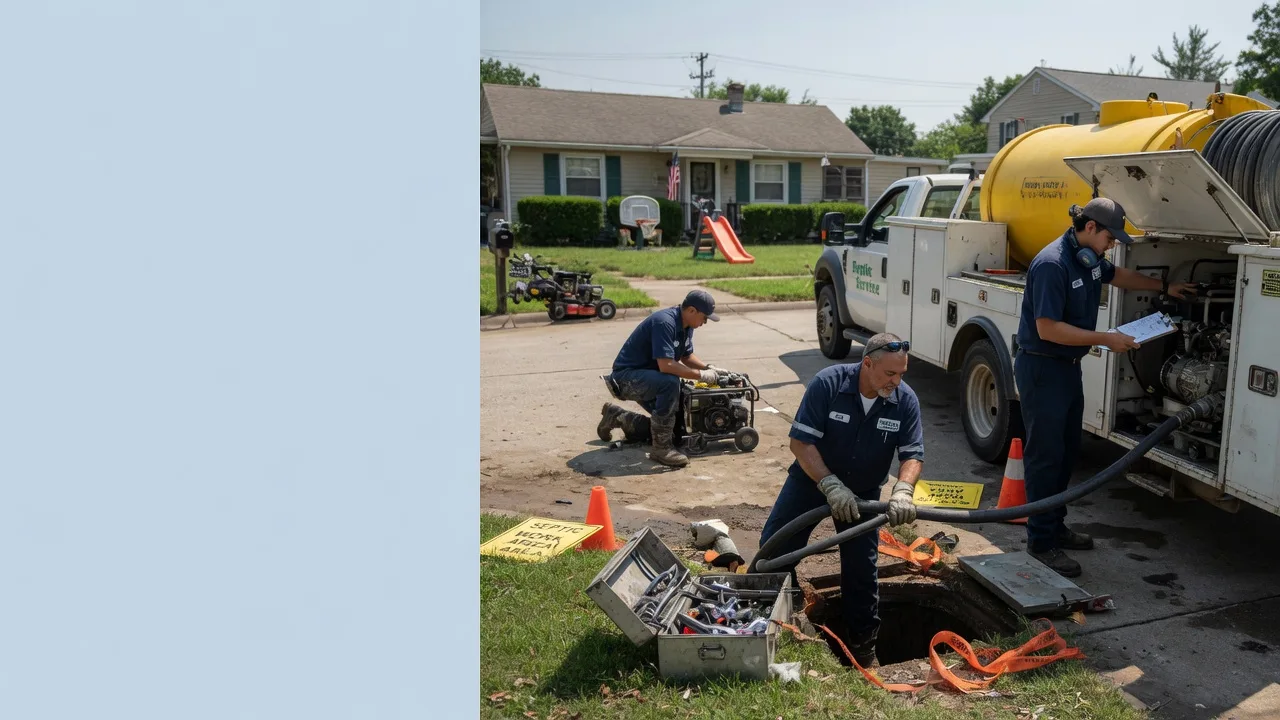 Septic Tank Pumping in Bradshaw, WV near me